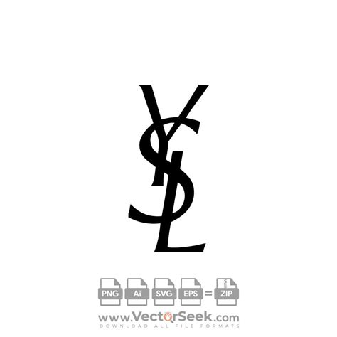 yves saint laurent logo svg